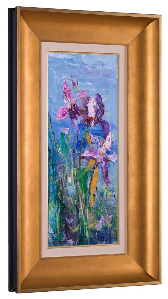 Iriși – pictură în ulei, artist Iurie Cojocaru – Iurie Cojocaru – O Galerie de Artă