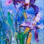 Iriși – pictură în ulei, artist Iurie Cojocaru – Iurie Cojocaru – O Galerie de Artă