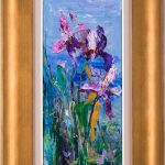 Iriși – pictură în ulei, artist Iurie Cojocaru – Iurie Cojocaru – O Galerie de Artă