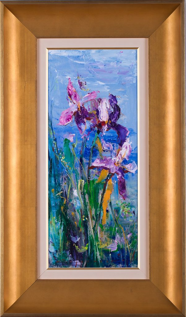 Iriși – pictură în ulei, artist Iurie Cojocaru – Iurie Cojocaru – O Galerie de Artă