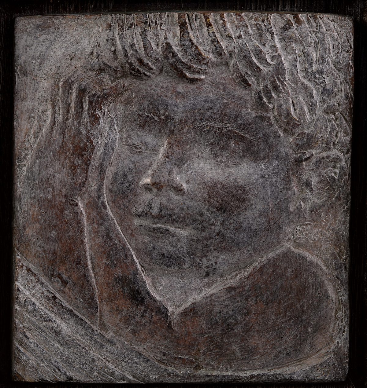 Liniște – sculptură în bronz, artist Valentin Dodică – Valentin Dodică – O Galerie de Artă