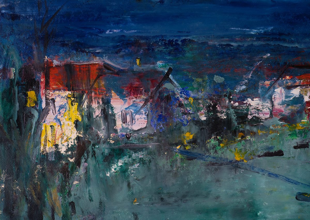 Margine – pictură în ulei, artist Iurie Cojocaru – Iurie Cojocaru – O Galerie de Artă