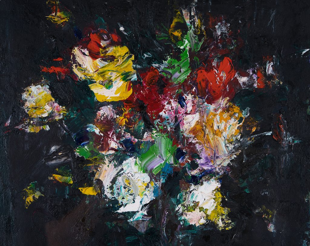 Parfum nocturn – pictură în ulei, artist Iurie Cojocaru – Iurie Cojocaru – O Galerie de Artă