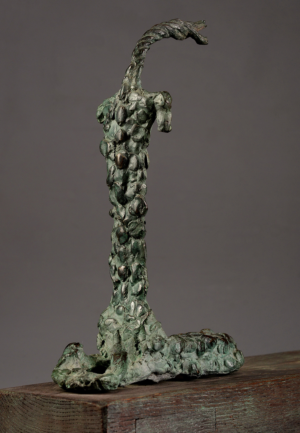 Pocăința – sculptură în bronz, artist Valentin Dodică – Valentin Dodică – O Galerie de Artă