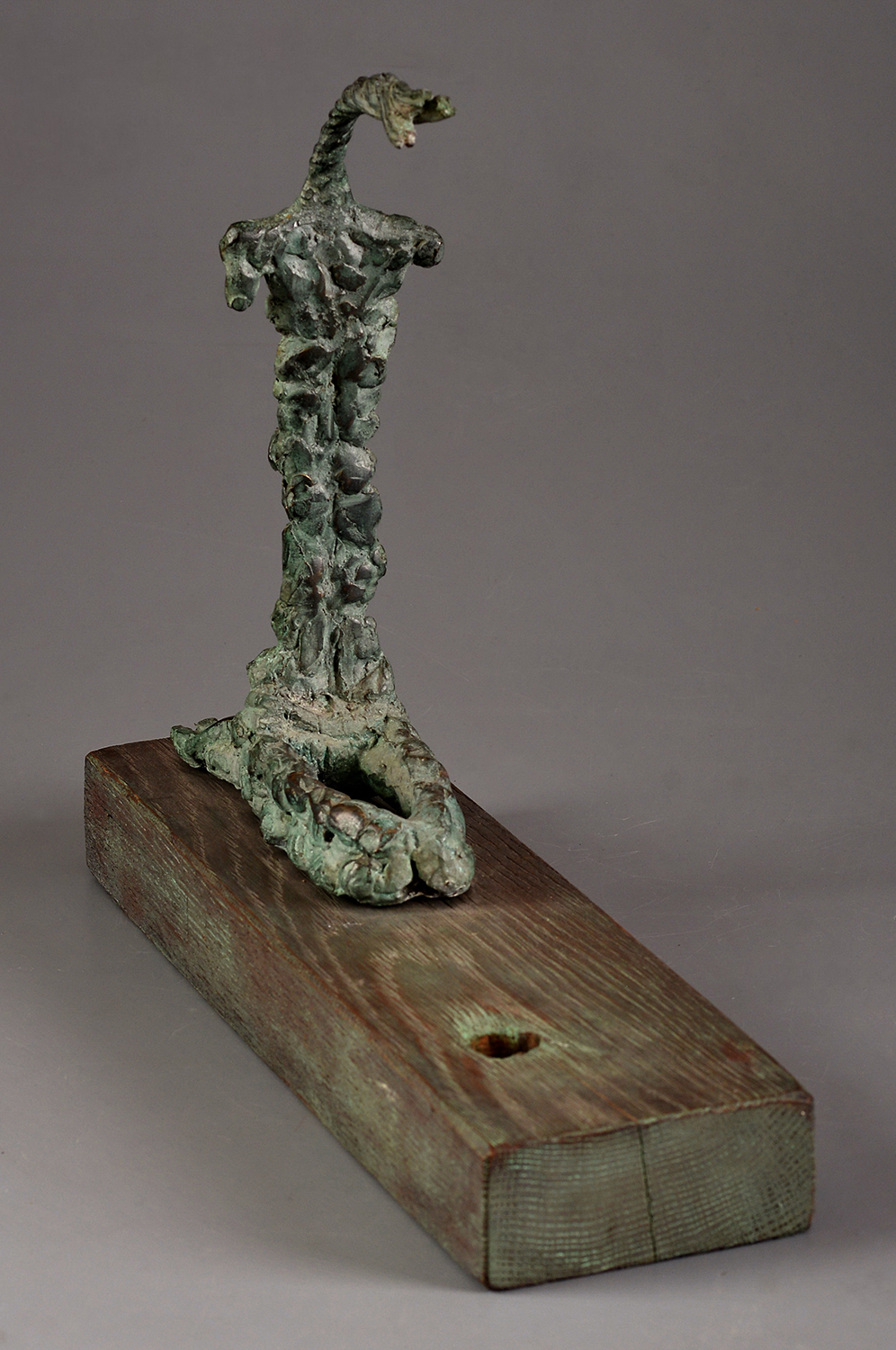 Pocăința – sculptură în bronz, artist Valentin Dodică – Valentin Dodică – O Galerie de Artă