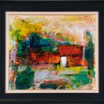 Margine de sat II – pictură în ulei, artist Iurie Cojocaru – Iurie Cojocaru – O Galerie de Artă