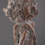 Luminare – sculptură în lut ars patinat, artist Petru Leahu – Petru Leahu – O Galerie de Artă