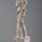 Luminare – sculptură în lut ars patinat, artist Petru Leahu – Petru Leahu – O Galerie de Artă