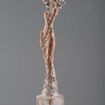Nobles – sculptură în lut ars patinat, artist Petru Leahu – Petru Leahu – O Galerie de Artă