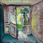 Escape – pictură în ulei, artistă Cristina Marian – Cristina Marian – O Galerie de Artă
