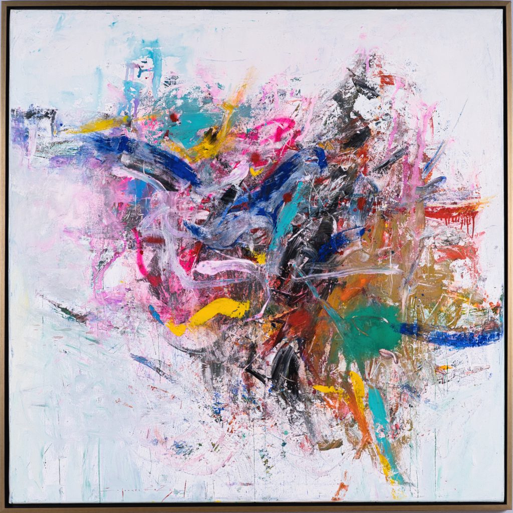 Conexiuni cosmologice atemporale – pictură în ulei, artist Iurie Cojocaru – Iurie Cojocaru – O Galerie de Artă