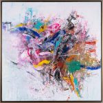 Conexiuni cosmologice atemporale – pictură în ulei, artist Iurie Cojocaru – Iurie Cojocaru – O Galerie de Artă