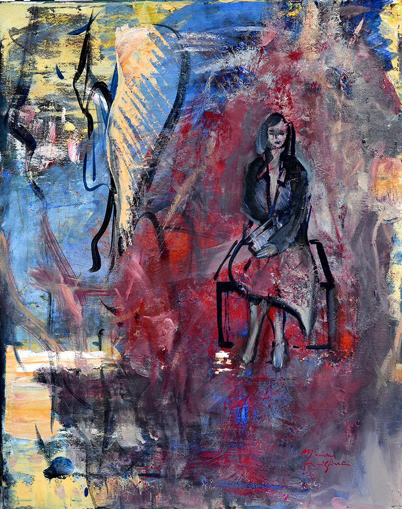 Studioscript Thoughts – pictură în ulei, artistă Cristina Marian – Cristina Marian – O Galerie de Artă