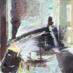 Enigmele zilei – pictură în ulei, artistă Cristina Marian – Cristina Marian – O Galerie de Artă