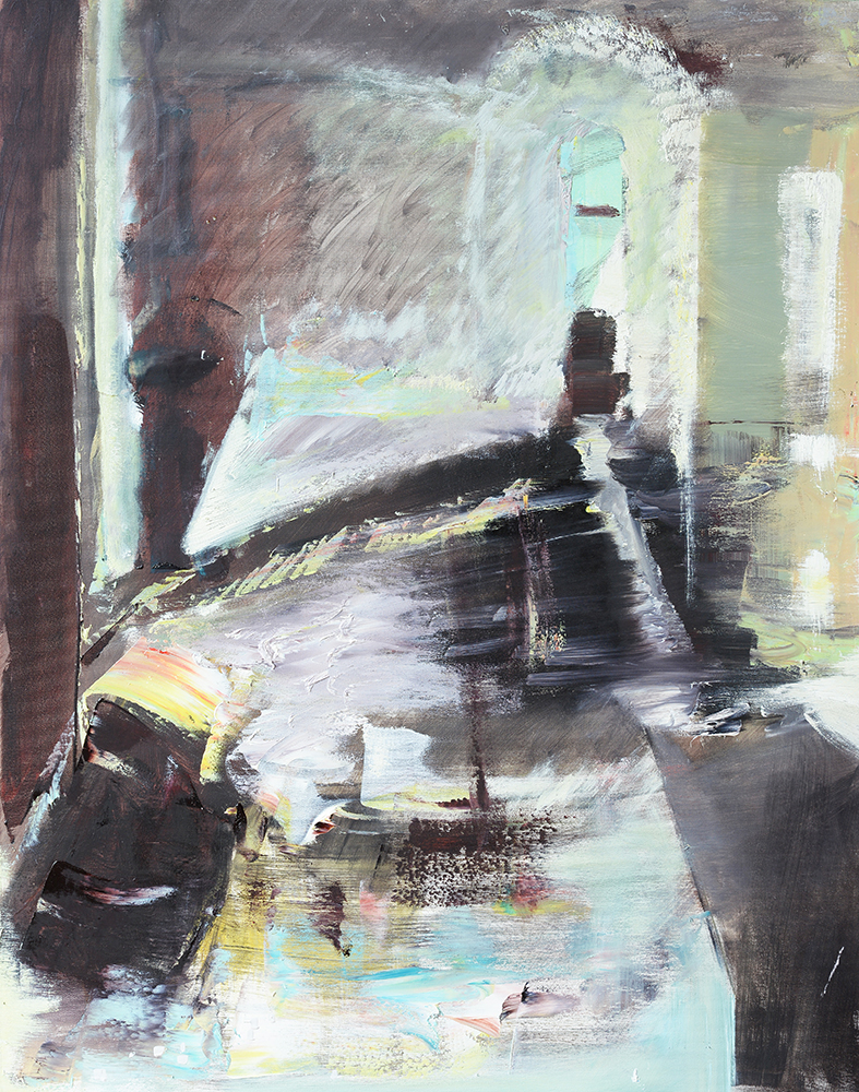 Enigmele zilei – pictură în ulei, artistă Cristina Marian – Cristina Marian – O Galerie de Artă