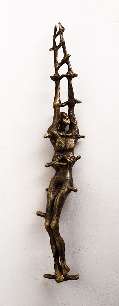 Sacrificiu – sculptură în bronz, artist Radu Pop – Radu Pop – O Galerie de Artă
