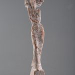 Solitudine – sculptură în lut ars patinat, artist Petru Leahu – Petru Leahu – O Galerie de Artă