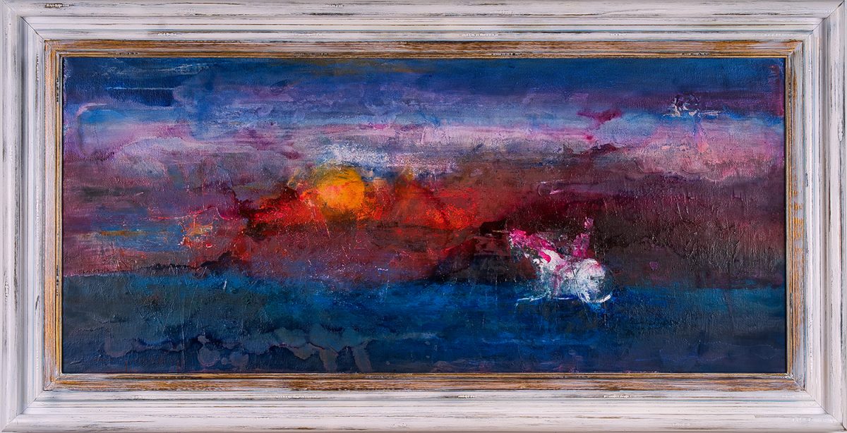 Umbra călărețului milostiv III – pictură în ulei, artist Iurie Cojocaru – Iurie Cojocaru – O Galerie de Artă