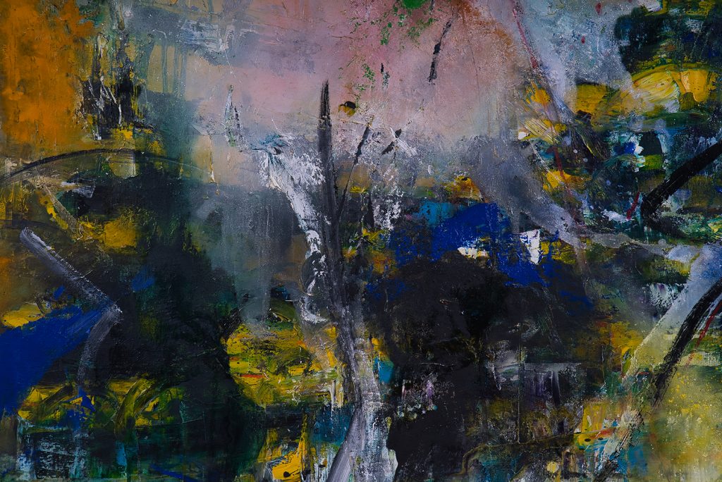 Umbra călărețului milostiv IV – pictură în ulei, artist Iurie Cojocaru – Iurie Cojocaru – O Galerie de Artă