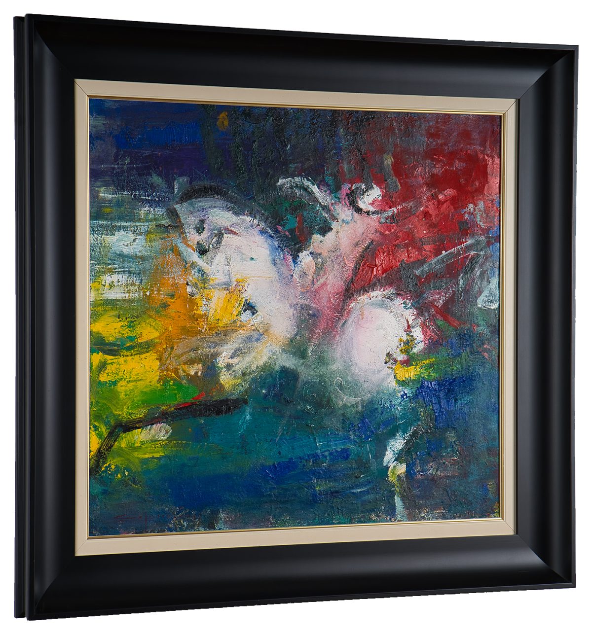 Umbra călărețului milostiv – pictură în ulei, artist Iurie Cojocaru – Iurie Cojocaru – O Galerie de Artă