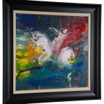 Umbra călărețului milostiv – pictură în ulei, artist Iurie Cojocaru – Iurie Cojocaru – O Galerie de Artă