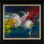 Umbra călărețului milostiv – pictură în ulei, artist Iurie Cojocaru – Iurie Cojocaru – O Galerie de Artă