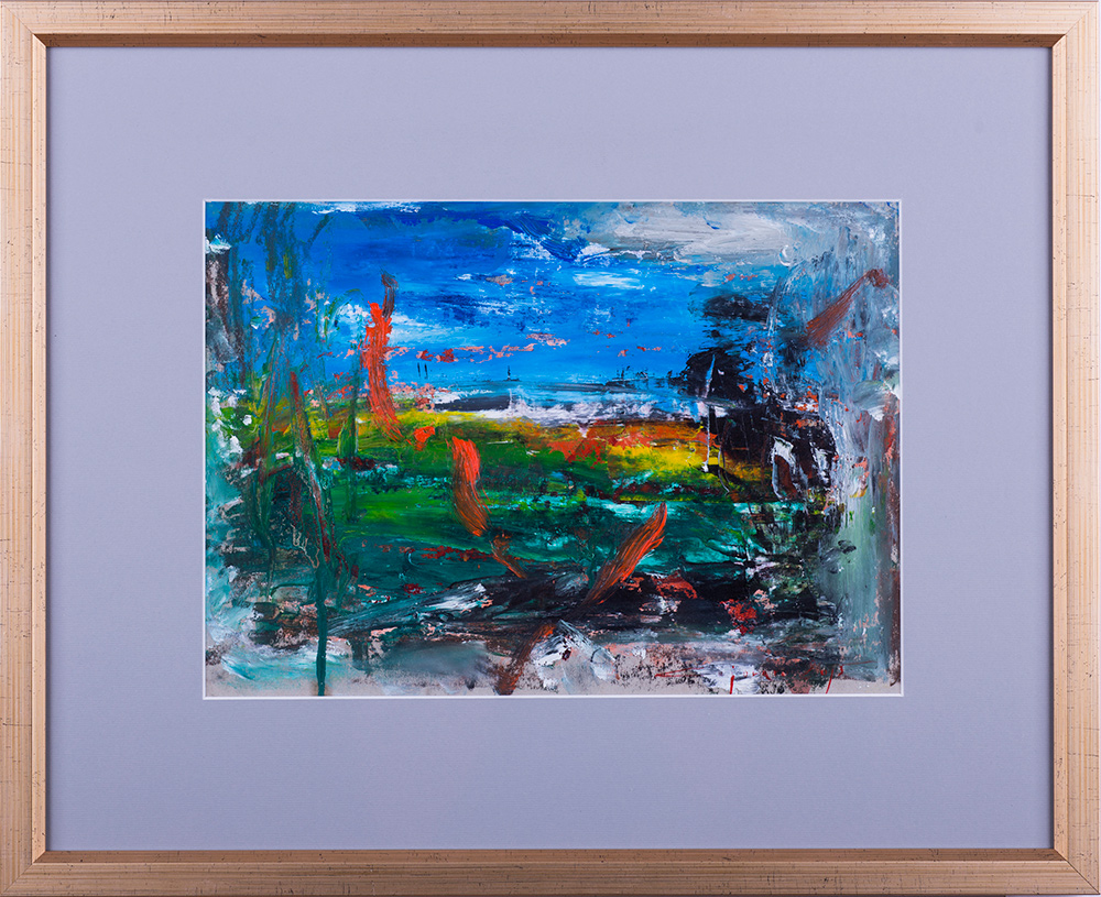 Focul – pictură în ulei, artist Iurie Cojocaru – Iurie Cojocaru – O Galerie de Artă
