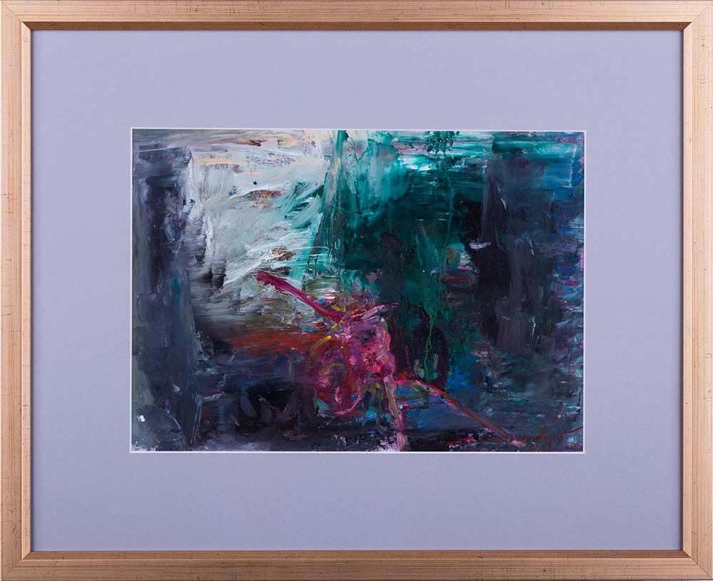 Profeție – pictură în ulei, artist Iurie Cojocaru – Iurie Cojocaru – O Galerie de Artă