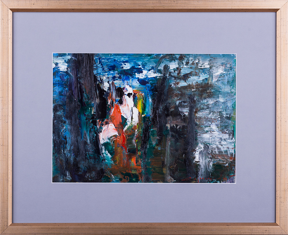 Țarm – pictură în ulei, artist Iurie Cojocaru – Iurie Cojocaru – O Galerie de Artă