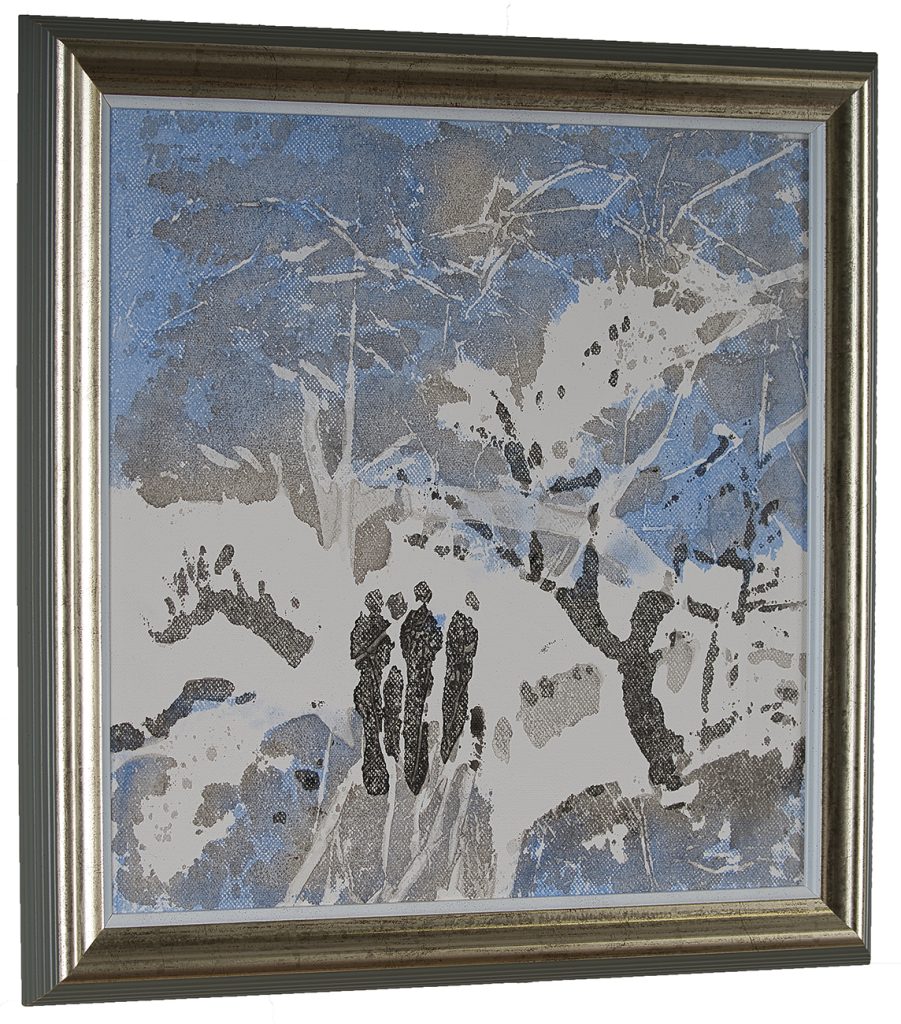 Troiene – pictură în ulei, artist Octavian Cosman – Octavian Cosman – O Galerie de Artă
