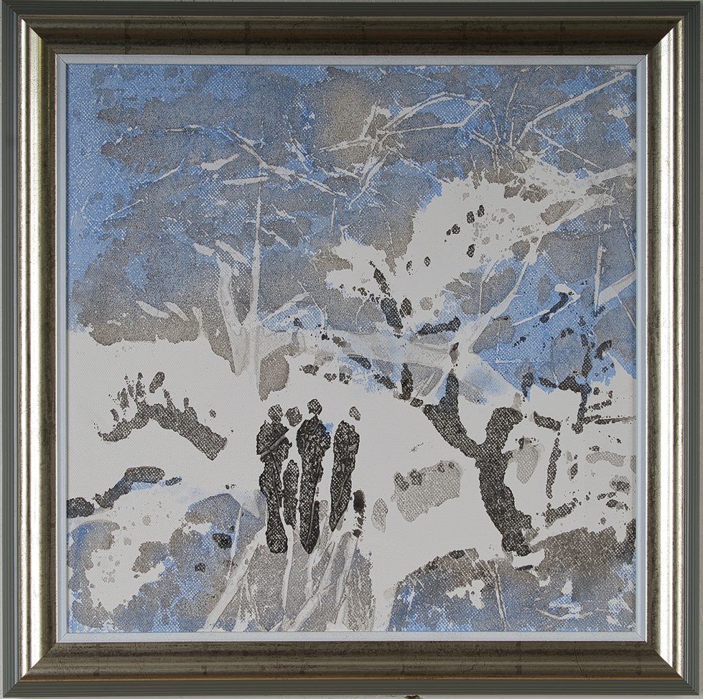 Troiene – pictură în ulei, artist Octavian Cosman – Octavian Cosman – O Galerie de Artă