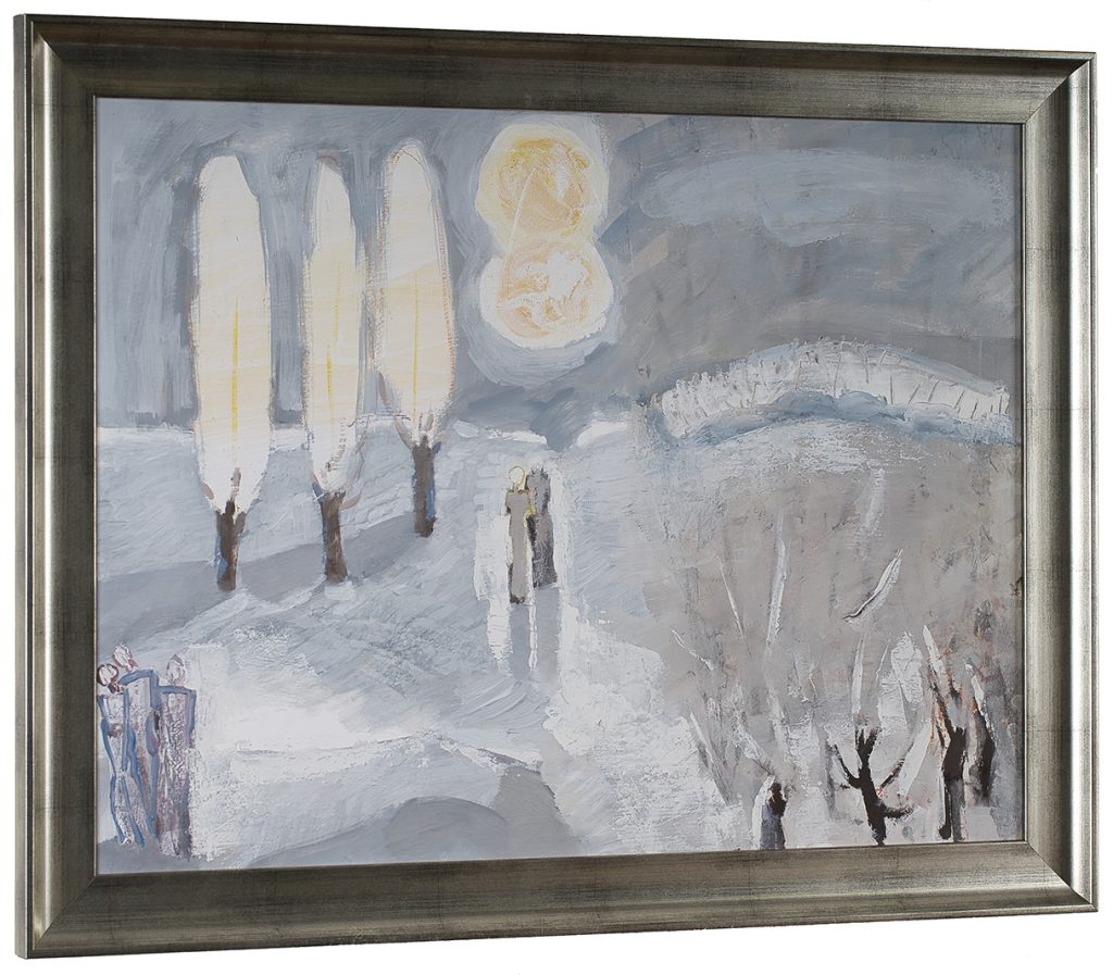 Cărarea – pictură în ulei, artist Octavian Cosman – Octavian Cosman – O Galerie de Artă