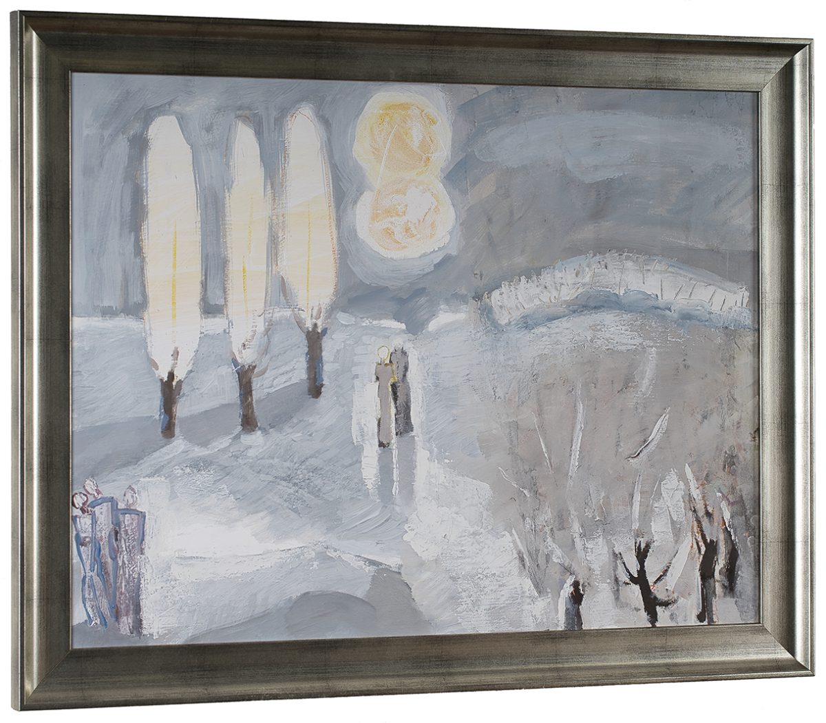 Cărarea – pictură în ulei, artist Octavian Cosman – Octavian Cosman – O Galerie de Artă