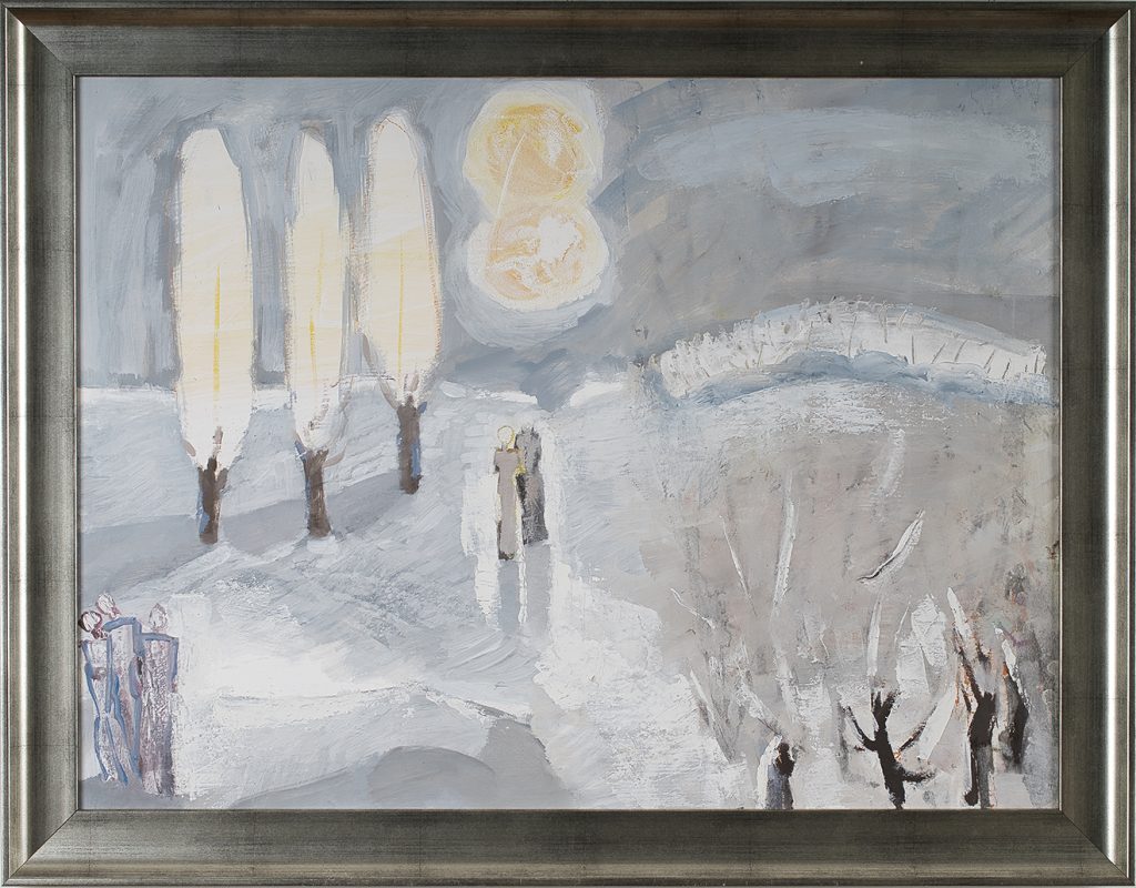 Cărarea – pictură în ulei, artist Octavian Cosman – Octavian Cosman – O Galerie de Artă