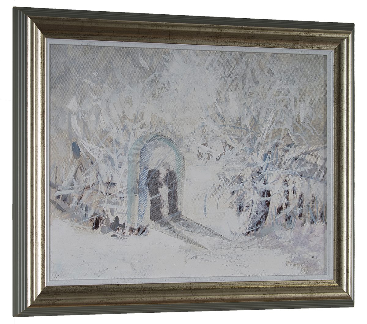 Poarta iernii – pictură în ulei, artist Octavian Cosman – Octavian Cosman – O Galerie de Artă