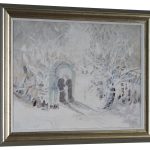 Poarta iernii – pictură în ulei, artist Octavian Cosman – Octavian Cosman – O Galerie de Artă