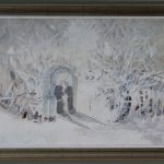 Poarta iernii – pictură în ulei, artist Octavian Cosman – Octavian Cosman – O Galerie de Artă