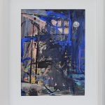O lume uitată – tehnică mixtă, artistă Cristina Marian – Cristina Marian – O Galerie de Artă