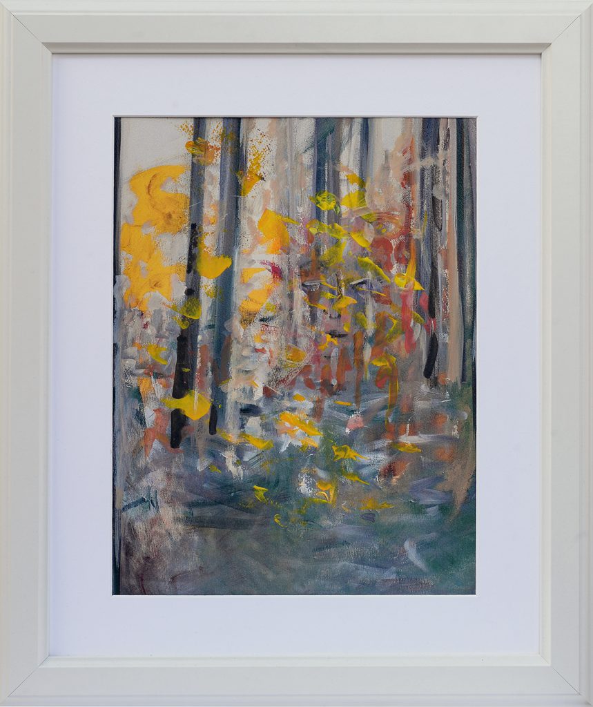 Vânt schimbător – tehnică mixtă, artistă Cristina Marian – Cristina Marian – O Galerie de Artă