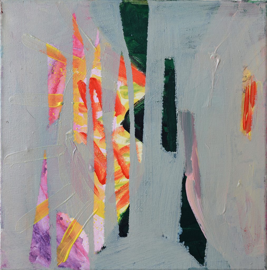Entropic gravity – Fante spre dincolo – pictură în ulei, artistă Cristina Marian – Cristina Marian – O Galerie de Artă