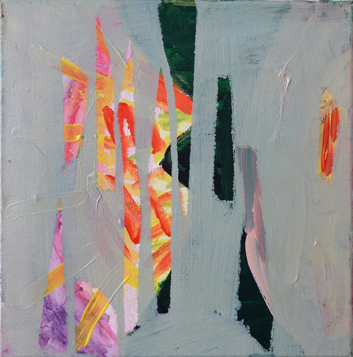 Entropic gravity – Fante spre dincolo – pictură în ulei, artistă Cristina Marian – Cristina Marian – O Galerie de Artă