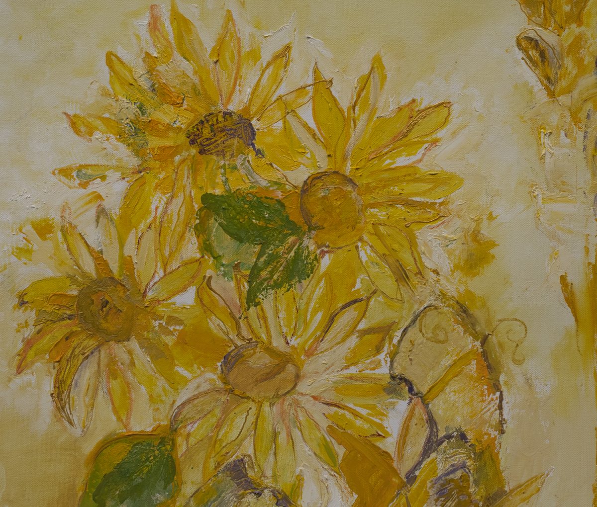 For Van Gogh – pictură în ulei, artistă Katalin Hajdu – Katalin Hajdu – O Galerie de Artă