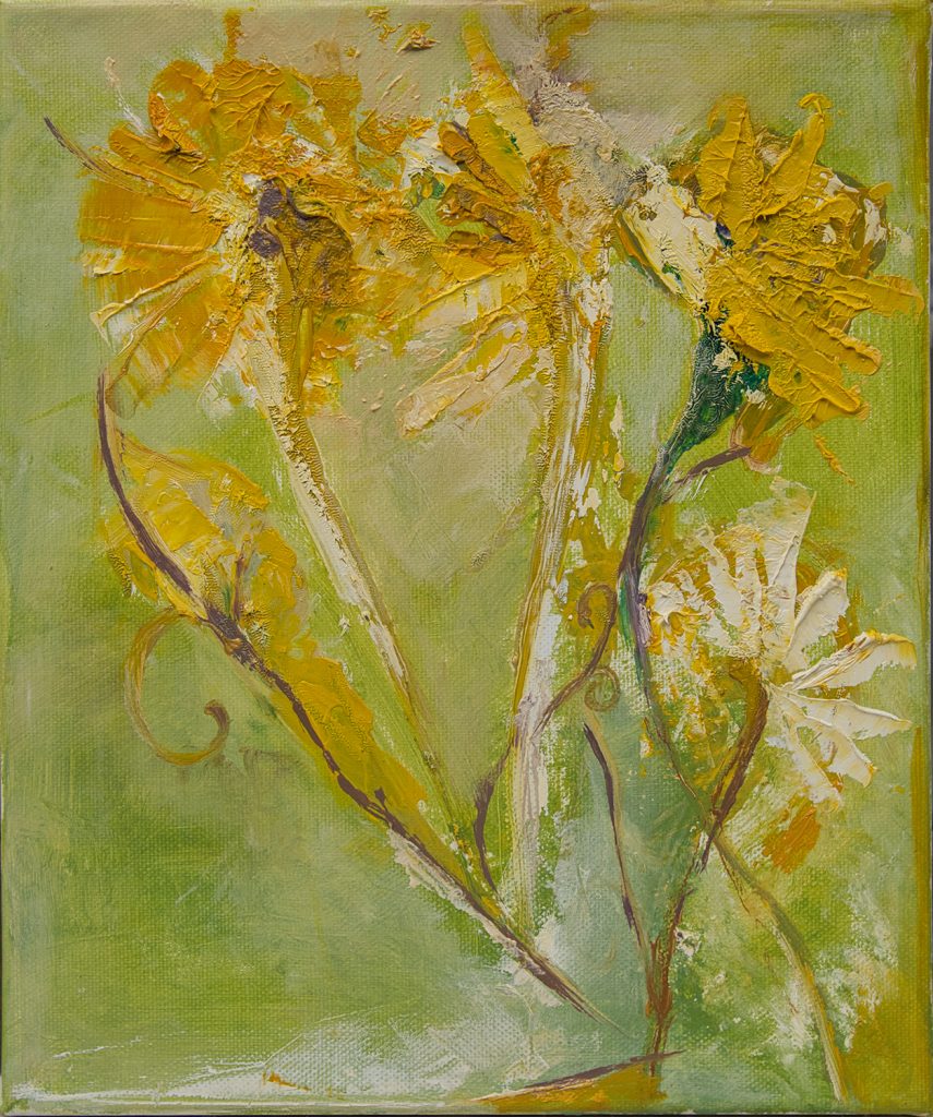 Summer mood – pictură în ulei, artistă Katalin Hajdu – Katalin Hajdu – O Galerie de Artă