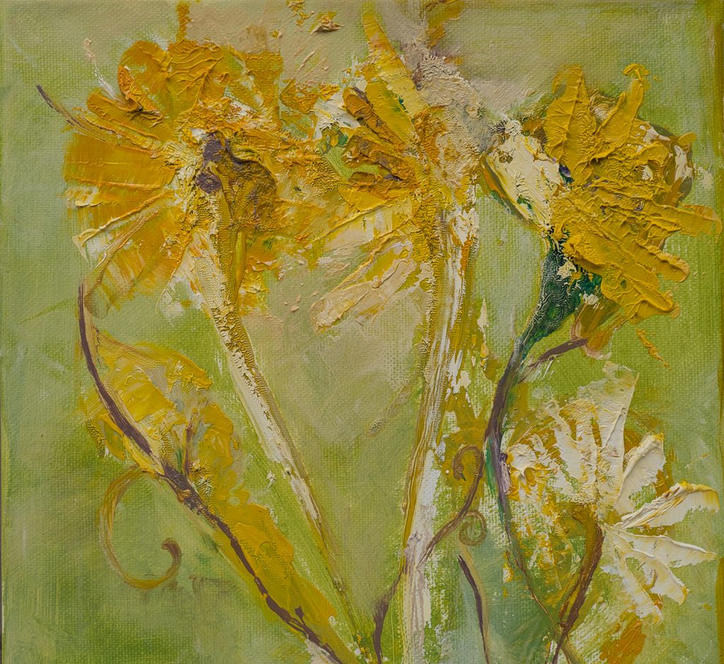 Summer mood – pictură în ulei, artistă Katalin Hajdu – Katalin Hajdu – O Galerie de Artă