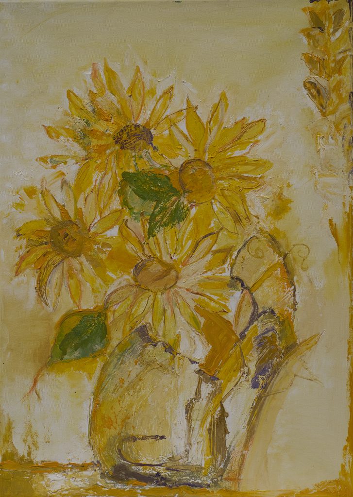 For Van Gogh – pictură în ulei, artistă Katalin Hajdu – Katalin Hajdu – O Galerie de Artă