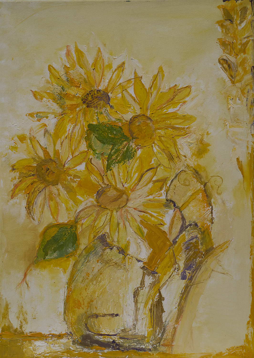 For Van Gogh – pictură în ulei, artistă Katalin Hajdu – Katalin Hajdu – O Galerie de Artă