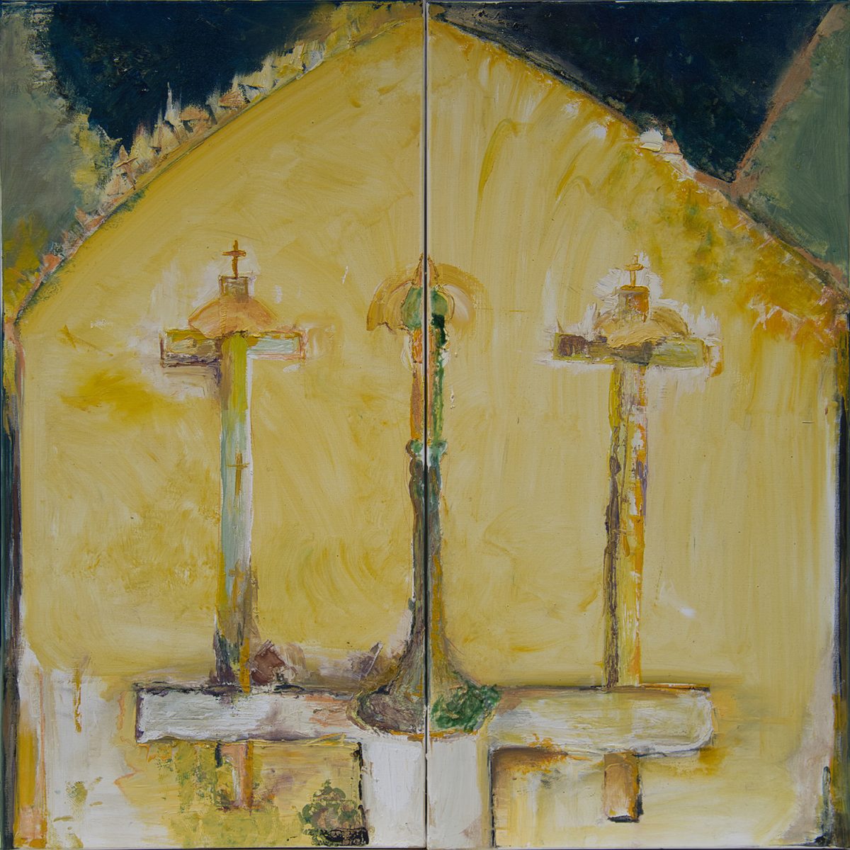 Masa Regelui – pictură în ulei, artistă Katalin Hajdu – Katalin Hajdu – O Galerie de Artă