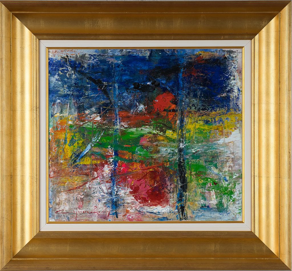 Oglindire – pictură în ulei, artist Iurie Cojocaru – Iurie Cojocaru – O Galerie de Artă
