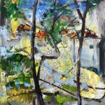 Fereastră spre mare – pictură în ulei, artistă Cristina Marian – Cristina Marian – O Galerie de Artă