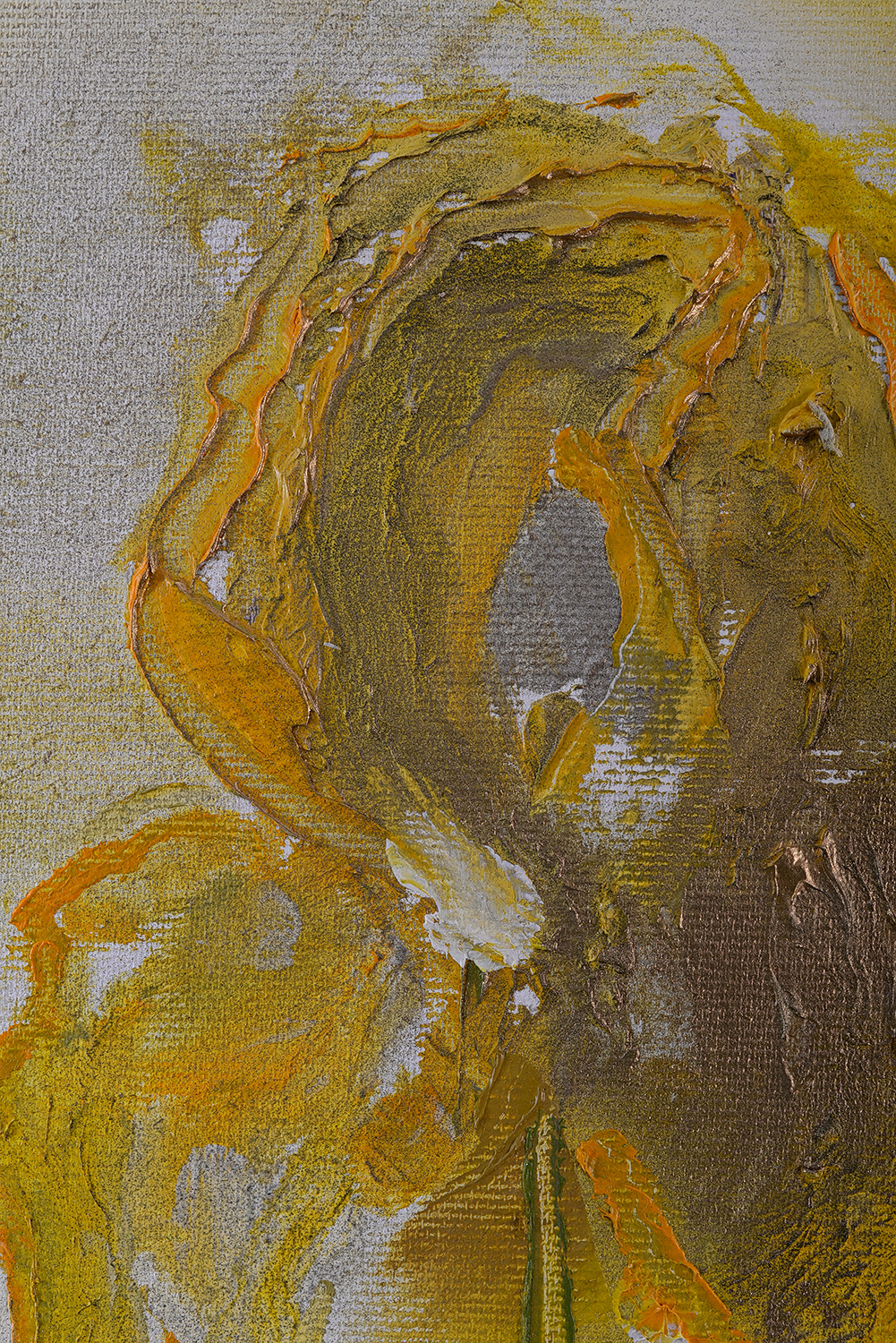 Iris 2 – pictură în ulei, artistă Katalin Hajdu – Katalin Hajdu – O Galerie de Artă